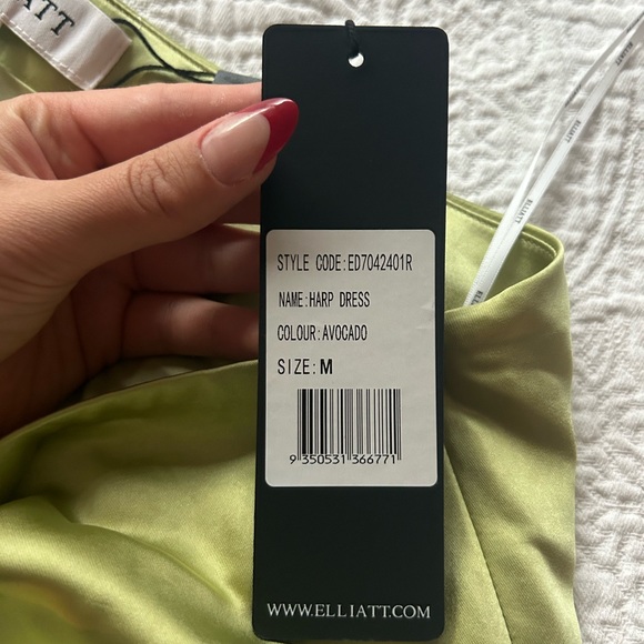 Harp Dress in Avocado - Picture 6 of 8